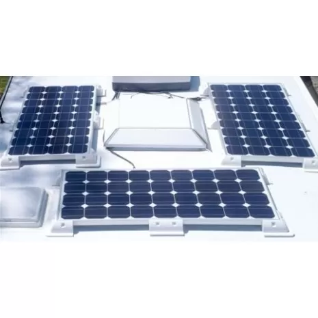 Staffe angolari universali in PVC per fissaggio pannelli solari - Ipersolar