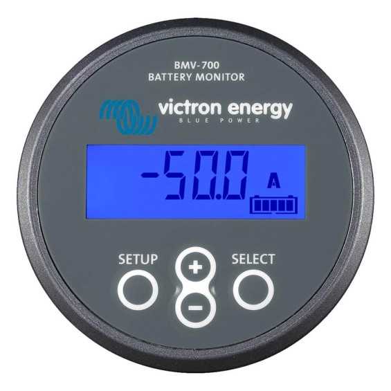 Victron Battery Monitor BMV-700 con Shunt 500A - 12/24/36/48V