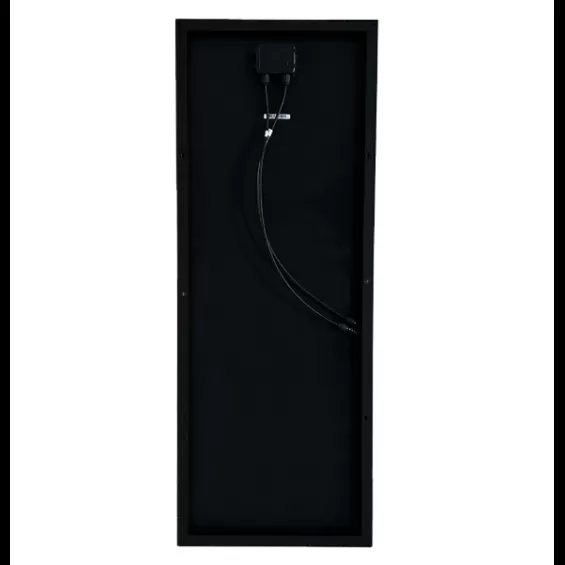 100W Pannello Fotovoltaico Monocristallino 12V Slim All-Black