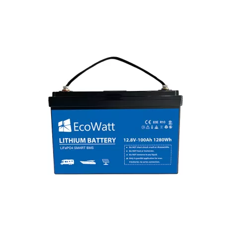 Batteria LiFePO4 100Ah 12V - 1,2kWh EcoWatt
