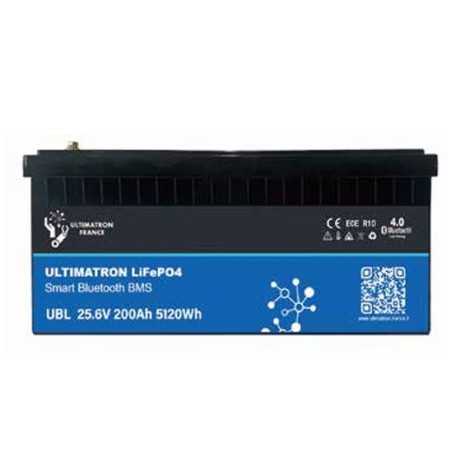 Batteria LiFePO4 200Ah 24V PRO - 4,8kWh Ultimatron