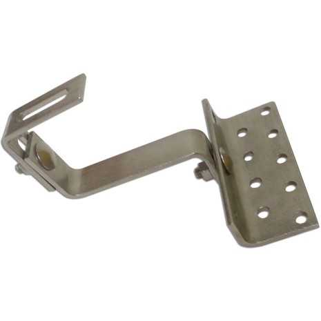 Dimensioni Staffa inox regolabile per supporto tegola