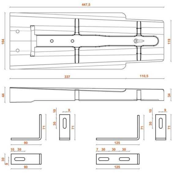 Supporto 2 pannelli su coppo