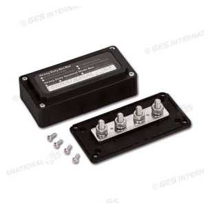 Bus-bar di distribuzione 300A 4xM8 colore nero