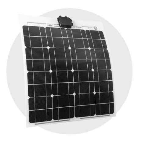 Pannello Fotovoltaico Flessibile 45W Enecom...