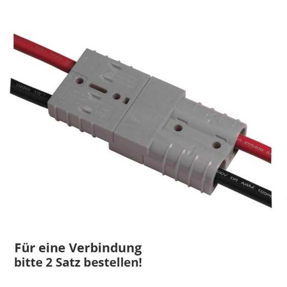 Connettore di potenza tipo Anderson 30A grigio