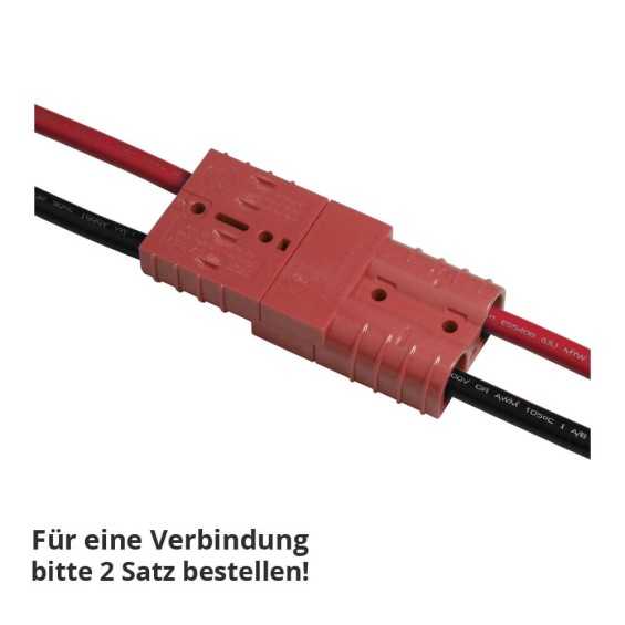 Connettore di potenza tipo Anderson 30A rosso