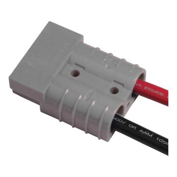 Connettore di potenza tipo Anderson 50A grigio