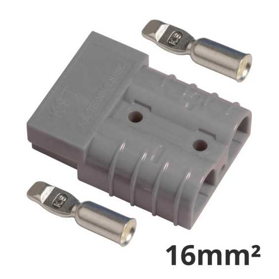 Connettore di potenza tipo Anderson 50A grigio