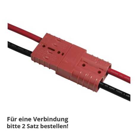 Connettore di potenza tipo Anderson 50A rosso