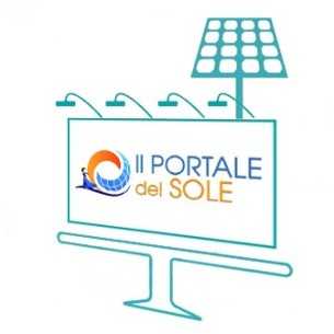 Kit illuminazione insegna a energia solare