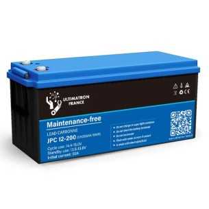Batteria 200Ah 12V Ultimatron Piombo-Carbonio Deep Cycle