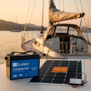 Kit Solare Camper e Nautica 164W | Pannello Sunbender...