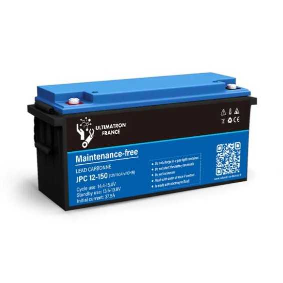 Batteria 150Ah 12V Ultimatron Piombo-Carbonio Deep Cycle