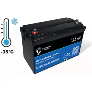 Batteria LiFePO4 150Ah 12V PRO | 1,8kWh Ultimatron | Con...