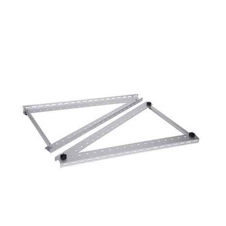 Cavalletto tetto piano o parete per pannello fotovoltaico