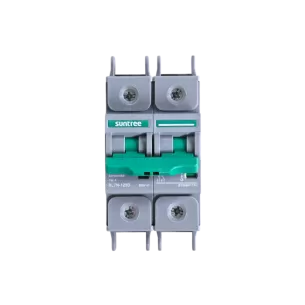 Interruttore bipolare automatico magnetotermico C125A per DC