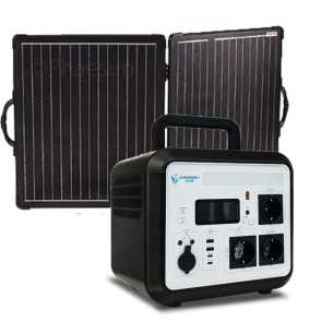 Bundle Energia Portatile: Pannello Solare pieghevole 100W...