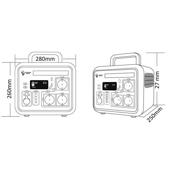 Bundle Energia Portatile: Pannello Solare pieghevole 100W + PowerStation 1000Wh