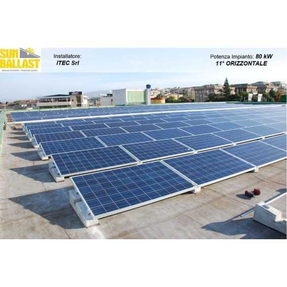 Supporto zavorra per pannelli fotovoltaici