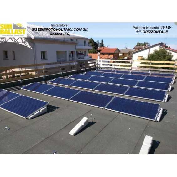 Supporto zavorra per pannelli fotovoltaici