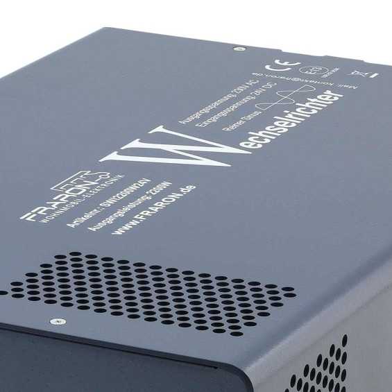 Inverter onda pura Fraron 2200W 24V Inverter onda pura Fraron 2200W 24V