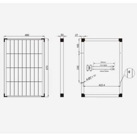 Pannello fotovoltaico monocristallino 50W enjoysolar
