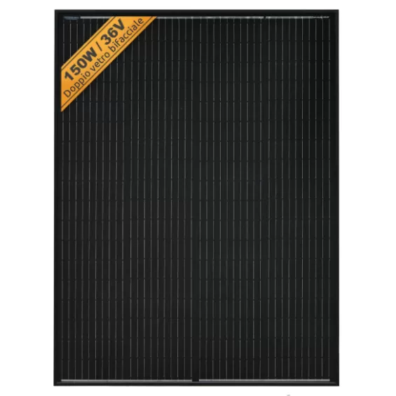 Pannello bifacciale PERC 150W 36V