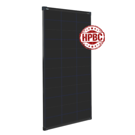 150W Pannello Monocristallino Fotovoltaico HPCB All-Black Enjoy Solar