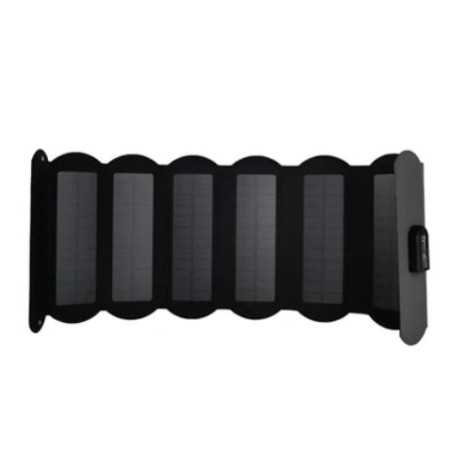 Caricatore solare portatile Phaesun Trek King 10 – 10 W, 5 V / 2000 mA, pieghevole, uscita USB