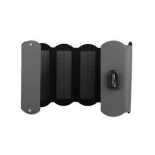 Caricatore solare portatile Phaesun Trek King 10 – 10 W, 5 V / 2000 mA, pieghevole, uscita USB