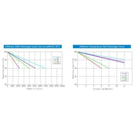 Batteria LiFePO4 50Ah 12.8V - 0,64kWh EpEver con Bluetooth | Riscaldatore integrato