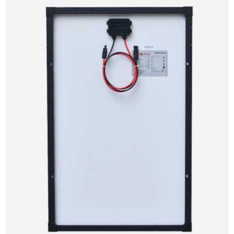 100W Pannello Fotovoltaico Monocristallino 12V...