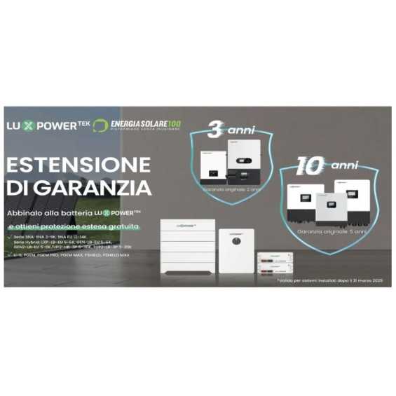 Inverter SNA15K LuxPowerTek garanzia