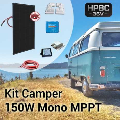 Kit Solare Camper 150W HPBC 36V | Pannello...
