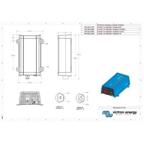 1600W/12V Inverter onda pura Phoenix VICTRON