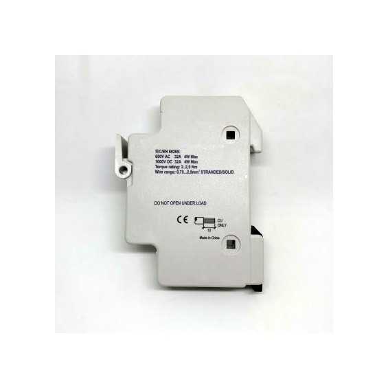 Portafusibile per fusibili 10x38 Portafusibile per fusibili 10x38