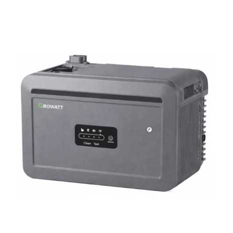 Sistema di accumulo e microinverter Growatt...