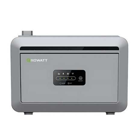 Sistema di accumulo e microinverter Growatt...