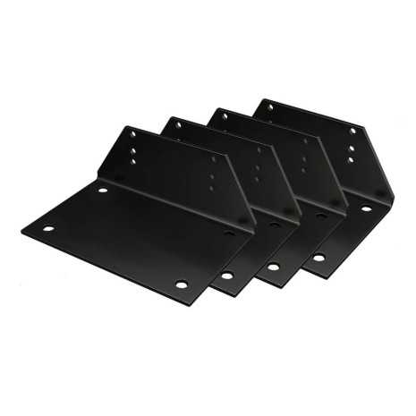 Supporti alluminio per montaggio pannelli su camper