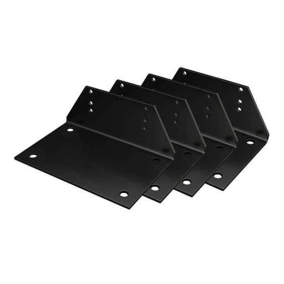 Supporti alluminio per montaggio pannelli su camper