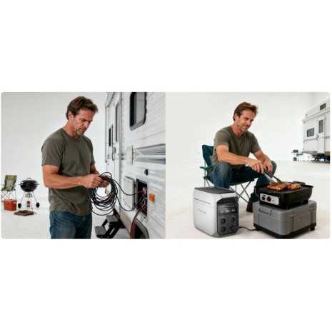 Alternator Charger 1000W | Booster Ecoflow per Power Station Delta