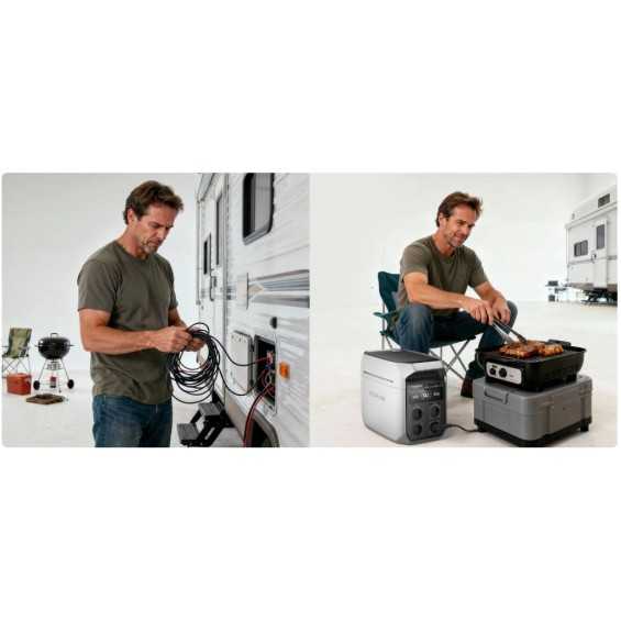 Alternator Charger 1000W | Booster Ecoflow per Power Station Delta