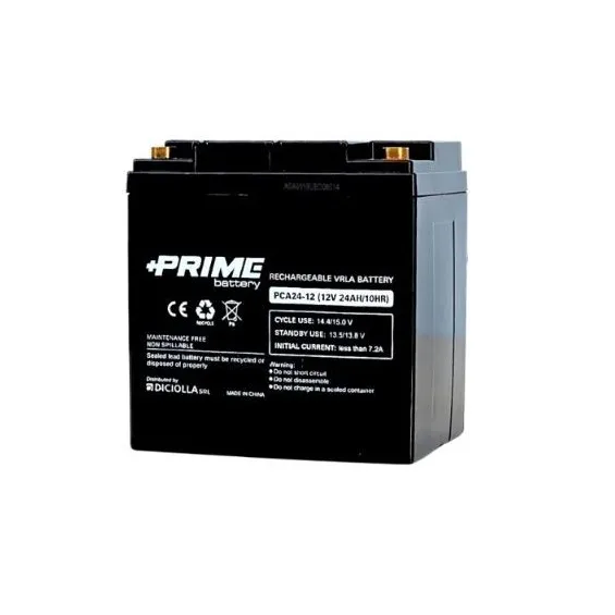 Batteria 24Ah 12V Prime AGM Deep Cycle