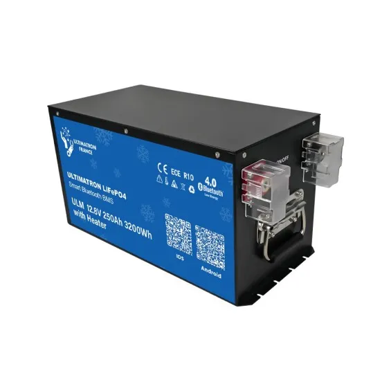 Batteria LiFePo4 250Ah 12V - 3kWh Under Seat Ultimatron ! Con Riscaldatore