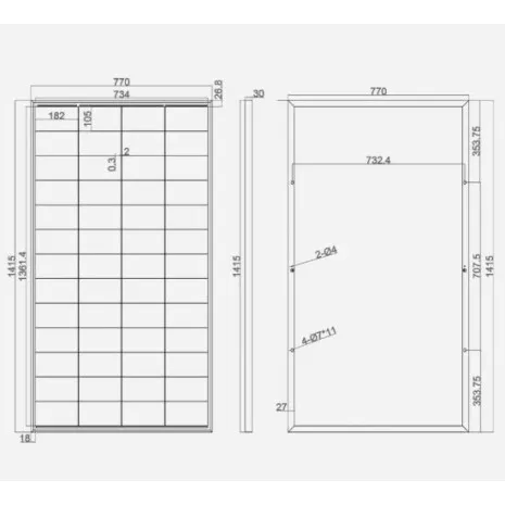 230W Pannello Monocristallino Fotovoltaico HPCB All-Black Enjoy Solar
