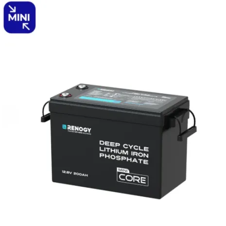 Batteria LiFePO4 12V 200Ah con Protezione a Bassa Temperatura | Renogy Core Mini