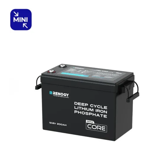 Batteria LiFePO4 12V 200Ah con Protezione a Bassa Temperatura | Renogy Core Mini