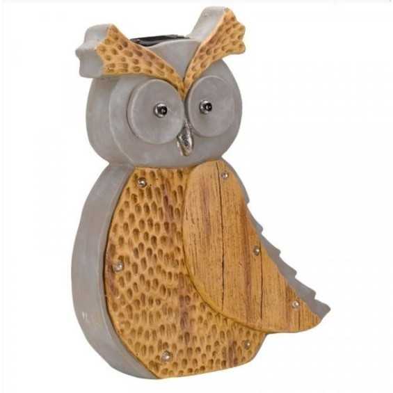 Gufo Solare Pietra e Legno Gufo Solare Pietra e Legno
