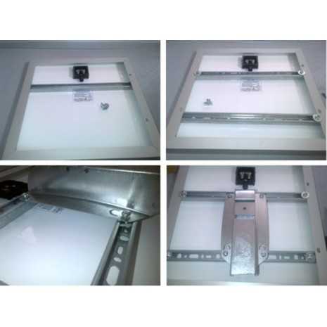 Supporto testapalo per pannello fotovoltaico 20W